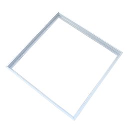 LED mounting frame - metal - Ø68mm - silver - round - NOT swivelling