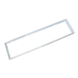 Montatura per LED in alluminio - ottica argento - rotonda - spazzolata - orientabile