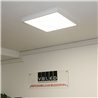 Telaio per pannello LED (120 cm x 30 cm) montato in superficie, montaggio rapido e semplice