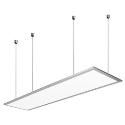 VBLED - LED-Lampe, LED-Treiber, Dimmer online beim Hersteller kaufen|Ultraflache Bauweise LED Panel dimmbar weiß 120 x 30cm, 4000K 36W Inklusive Seilabhängung Set