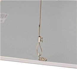 Ultra-flat design LED panel white 120 x 30cm, 4000K 36W Including wire suspension Set