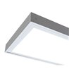 LED Panel (295x1195x8mm) KIT incl. surface mount frame 36W 4000K Neutral white