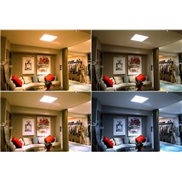 Tunable White LED Panel 45W 3000-6000 Kelvin Dimmable + Dynamic Light