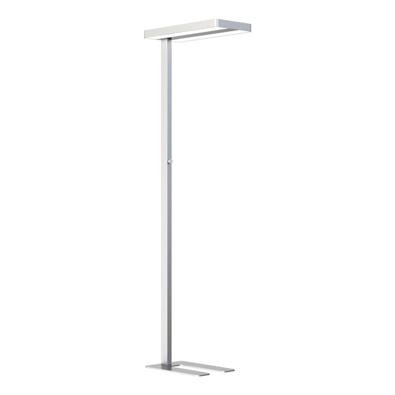 Lampada da pavimento LED da ufficio 80W 4000K con dimmer rotativo Lampada da pavimento LED da ufficio 80W 4000K con dimmer rotativo