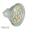 VBLED - LED-Lampe, LED-Treiber, Dimmer online beim Hersteller kaufen|3er LED Einbaustrahler 12V Set inkl. Leuchtmittel 2W und Trafo