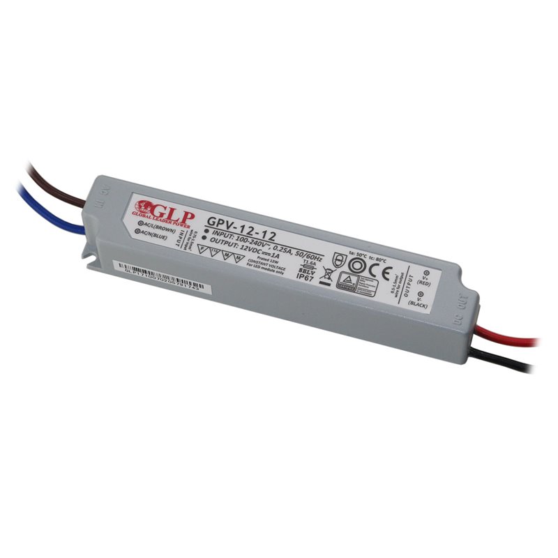 Fuente de alimentación constante 12V DC 0.25A 6W 100-240V