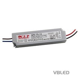 VBLED - LED-Lampe, LED-Treiber, Dimmer online beim Hersteller kaufen|LED-Netzteil Konstantspannung, 75W, 12V DC IP20