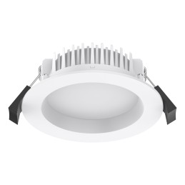 Faretto da incasso a LED / alluminio / ottica argento / rotondo / incl. LED 3,5W