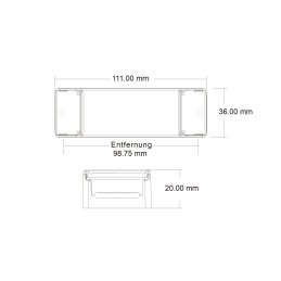 Zigbee Smart Home Constant Current LED Driver 350mA / 700mA Max.12W