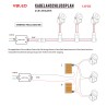 VBLED - LED-Lampe, LED-Treiber, Dimmer online beim Hersteller kaufen|1W Mini LED Aufbaustrahler "Alyana" Silber 12VDC 3000K