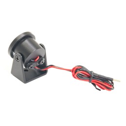 1W Mini LED Opbouwspot "Alyana" zwart 3VDC 350mA 3000K