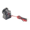 1W Mini LED Opbouwspot "Alyana" zwart 3VDC 350mA 3000K