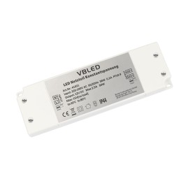 Juego de 6 mini focos empotrables de 3W "NOVOS" blanco cálido 3000K 12V DC Blanco cálido Incl.transformador LED