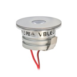 VBLED - LED-Lampe, LED-Treiber, Dimmer online beim Hersteller kaufen|2er Set 3W LED Aluminium Mini Einbaustrahler Spot "Luxonix" warmweiß mit LED Netzteil