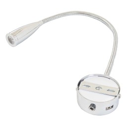 Premium LED wand-, bed- en leeslamp met zwanenhals en USB-aansluiting
