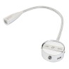 Premium LED wand-, bed- en leeslamp met zwanenhals en USB-aansluiting