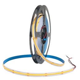 24V COB LED Strip Light Warm White 3000K – 5m, 14W/m, Self-Adhesive, IP20 Indoor Lighting