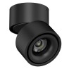 10W LED Plafondspot in zwart – Verstelbare lampkop, Instelbare kleurtemperatuur 2700-4000-5700K