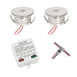 VBLED - LED-Lampe, LED-Treiber, Dimmer online beim Hersteller kaufen|1W Mini Aufbaustrahler Mini Spot - LATERA - IP65 - 3000K