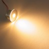 Set di 4 mini faretti da incasso "NOVOS" da 3W bianco caldo 3000K 12V DC incl. trasformatore LED