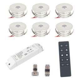 Set da 6 Mini Faretti LED...