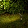 Faretto da giardino a LED "Flavius" 3W 3000K 12V Argento