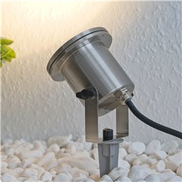 VBLED - LED-Lampe, LED-Treiber, Dimmer online beim Hersteller kaufen|LED-Gartenstrahler Gartenteich Licht 230V, aus Edelstahl IP68 mit GU10 Leuchtmittel 5W