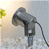 Set of 3 LED garden spotlights Garden pond light 12V, stainless steel IP68 with MR16 bulb 5W