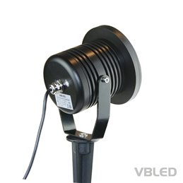 Faretto da giardino a LED Bianco caldo 3000K 10W 230V