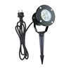Faretto da giardino a LED Bianco caldo 3000K 10W 230V