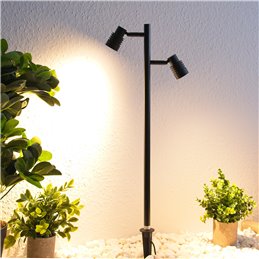 VBLED - LED-Lampe, LED-Treiber, Dimmer online beim Hersteller kaufen|1W LED Gartenstrahler schwarz LED wechselbar Leuchtmittel 12VAC/DC Warmweiß 3000K