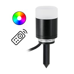 Faretto da giardino a LED "Flavius" 3000K Dimmer a 3 livelli 1W, 2W, 3W EZDIM