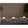 RGB+W Luz LED de jardín 1W 12V AC IP65