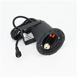VBLED Proiettore LED per laghetti "Stagnum" 12V IP65 alluminio nero (lampadina LED MR16 sostituibile)