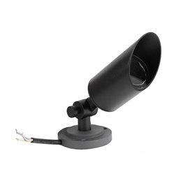 VBLED - LED-Lampe, LED-Treiber, Dimmer online beim Hersteller kaufen|VBLED LED Teichstrahler "Stagnum" 12V IP65 Aluminium schwarz (MR16 LED Leuchtmittel wechselbar)