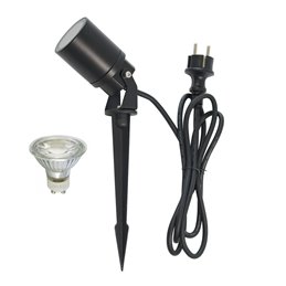 Garden spotlight "Werios" 230V AC with GU10 LED bulb 5W 3000K IP65