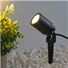 SET di 3 faretti da giardino "Werios" 12V AC con lampadina MR16 LED 5W 3000K