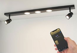 LED ceiling light: perfect lighting with smart functions